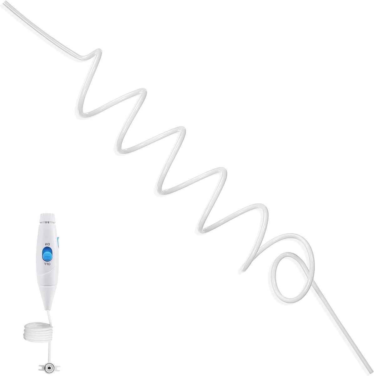 Vervangslang voor Waterflosser, Compatibel met WP-100 en WP-660, Duurzaam PP Materiaal, Accessoires voor Mondirrigators en Tandverzorging