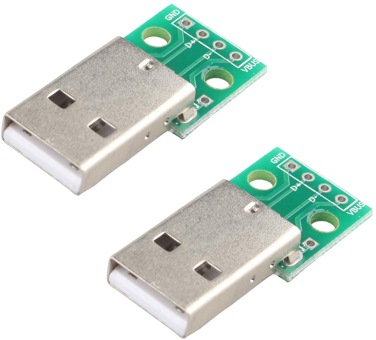 Allecto - USB naar DIP Adapter Converter - 4 pin aansluiting - PCB Board - Power Supply voor DIY projecten - Geschikt voor diverse toepassingen - C..