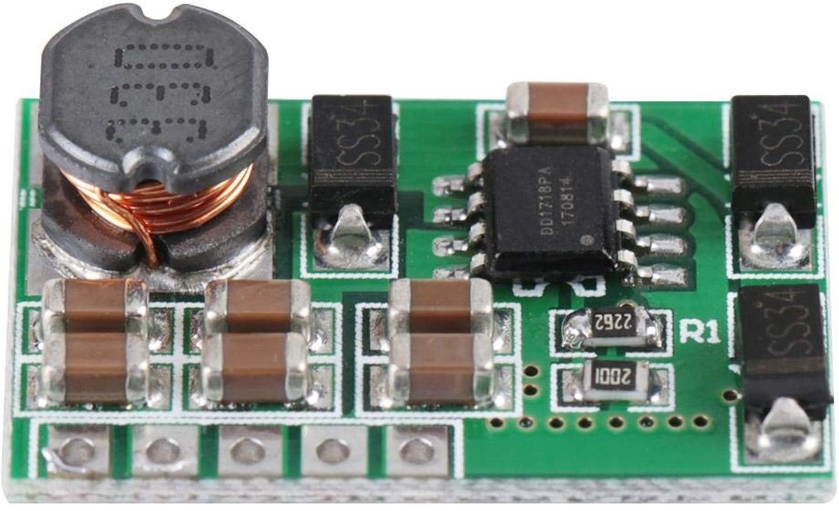 ONF3 - DC-DC Step-Up Module - Spanningsomzetter - Compact formaat - Tot ±15V - Ideaal voor ADC en DAC - Voor LCD toepassingen - Geschikt voor el...