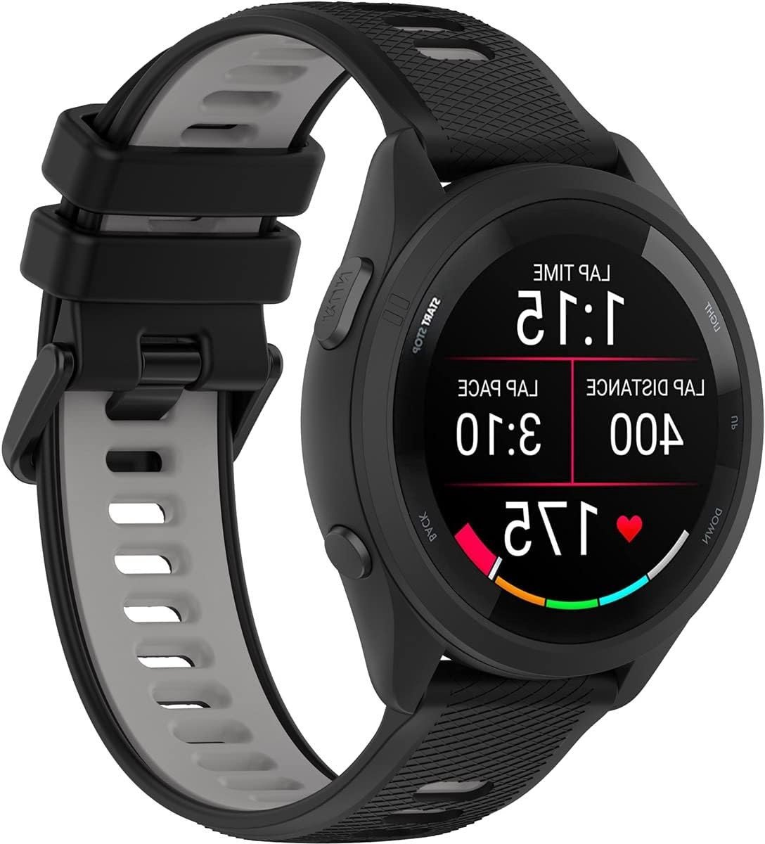 22mm Quick Release Horlogeband voor Garmin Forerunner 265, 965 en 255 - Comfortabele en Duurzame Sportband