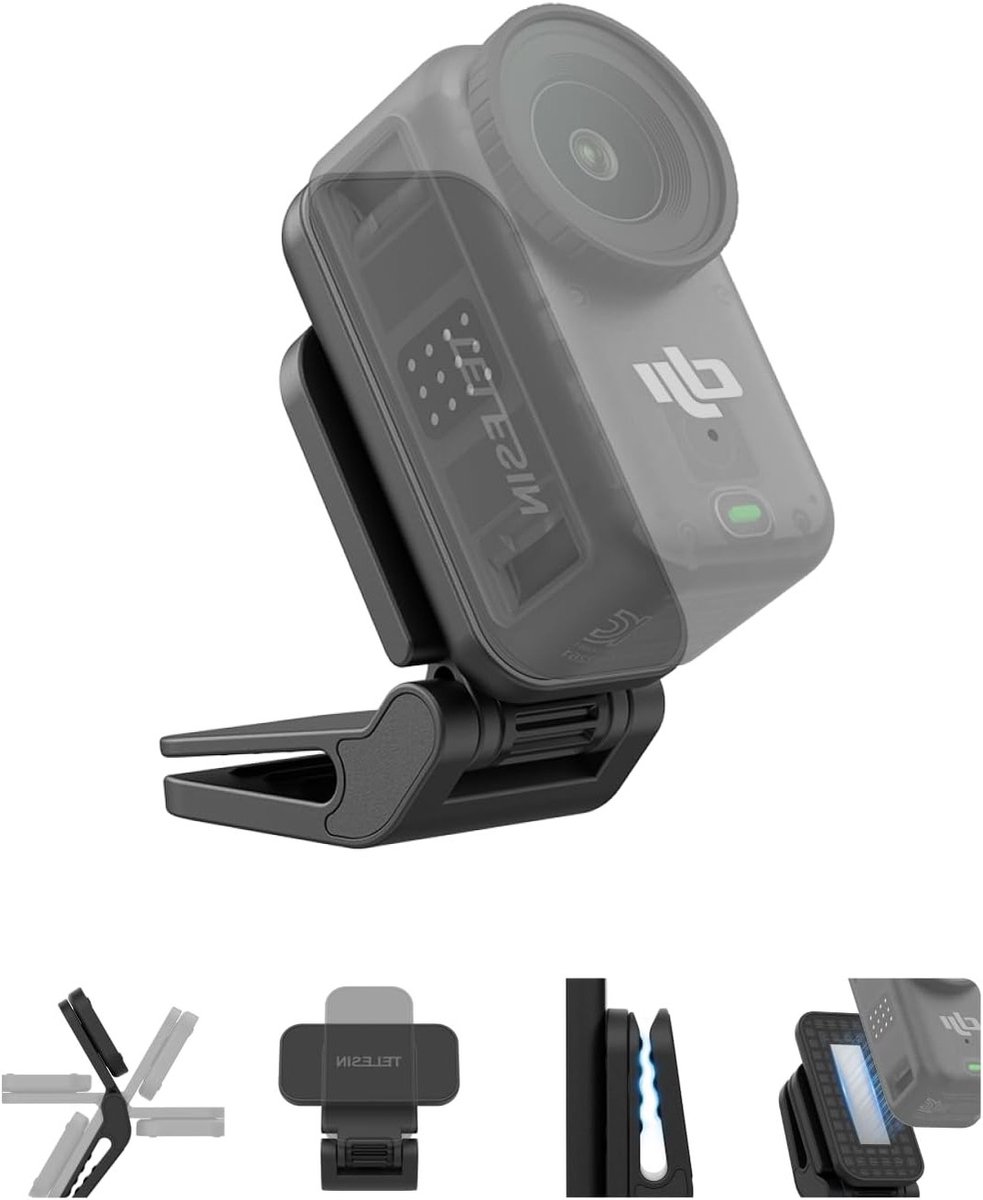 Magnetische Clip Houder - POV Camera Mount - Vloggen Sport - 360 Rotatie Verstelbaar - 60 Gram