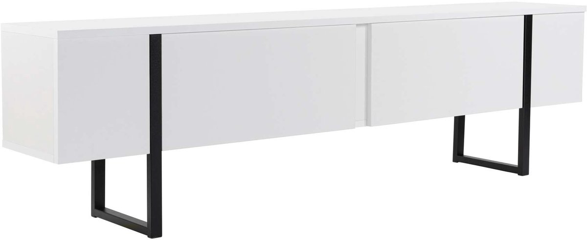 Houten TV-meubel "Serenity" 180 x 30 x 45 cm - Wit