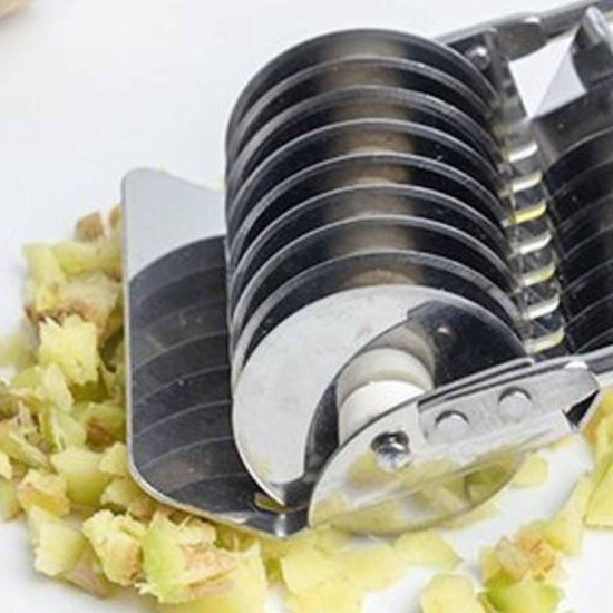 RVS Noodle Cutter voor Perfecte Pasta, Spaghetti Maker en Deeg Snijder - Keukenhulpmiddel voor Noodle Graten en Deegbewerking — afbeelding 5