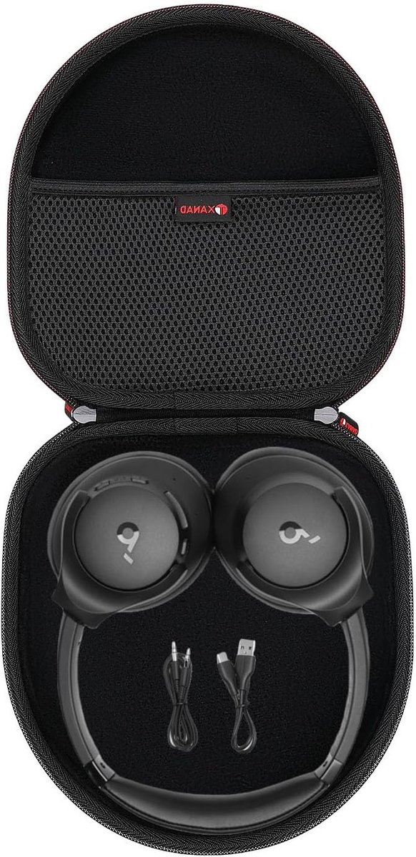 Hoogwaardige Hoofdtelefoon Case voor Noise Cancelling Hoofdtelefoons zoals Q20i, Q45 en Q35 met Bescherming en Draaggemak