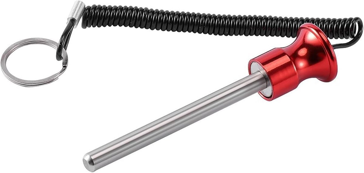 aladdien - Gym Weight Stack Pin - Gewichtpen - Ideaal voor krachttraining - Rood - Vervangingsonderdeel - Versterk je training - Geschikt voor fitne..