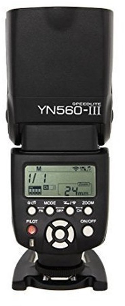 Yongnuo YN-560 III Flitslicht voor Canon, Nikon, Olympus en Panasonic - Professionele Camera Flitser