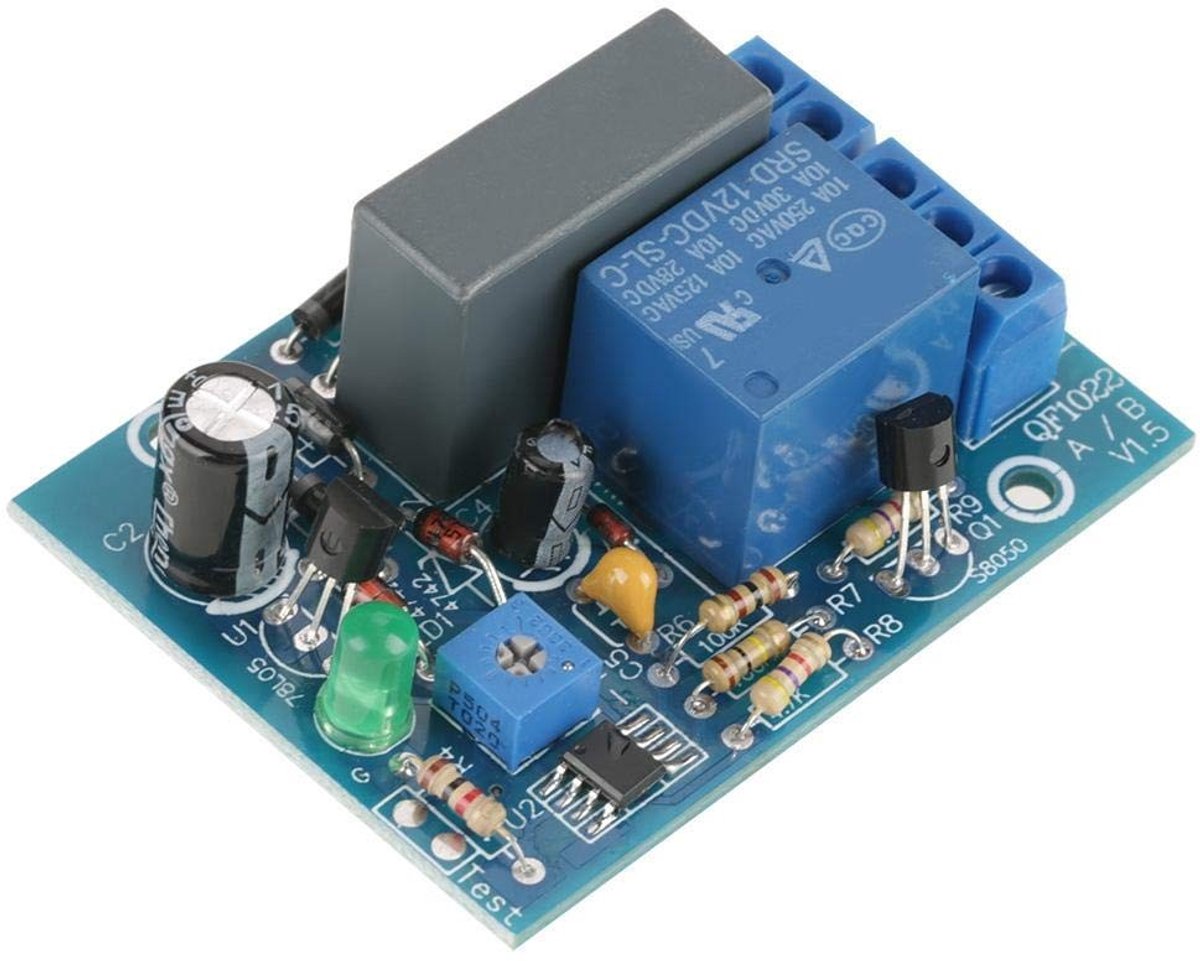 Allecto - Module de Relais Temporisé - Interrupteur à Retardement - 220 V - 0~100Min - Tijdschakelaar - Ideaal voor automatisering - Geschikt voor...