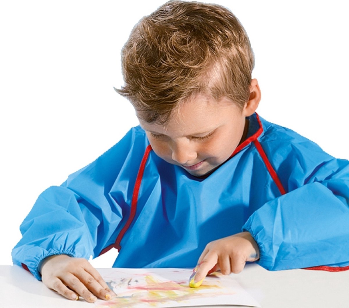 SES Creative Vingerverf - 6 Kleuren - Vanaf 2 Jaar - 6 x 110 ml - Knutselen - Glutenvrij - Schoencadeautjes Sinterklaas — cadeau in Spellen & Speelgoed - foto 3