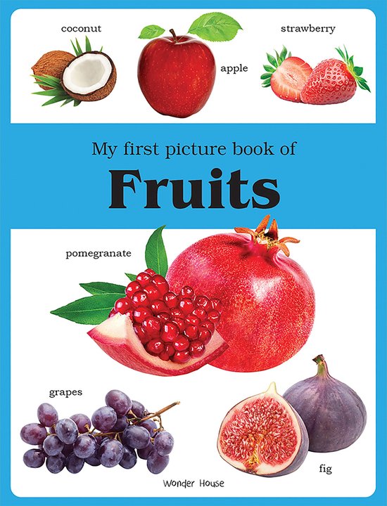 My First Picture Book of Fruits - cover