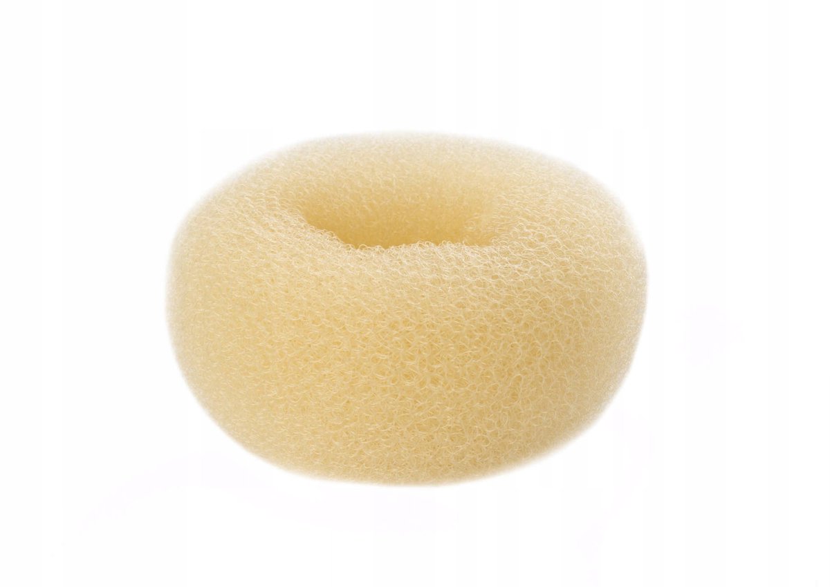 Ponik's Donut Haar Wafel - 8cm 10gr BLOND - Perfect voor kapsels, gemakkelijk in gebruik