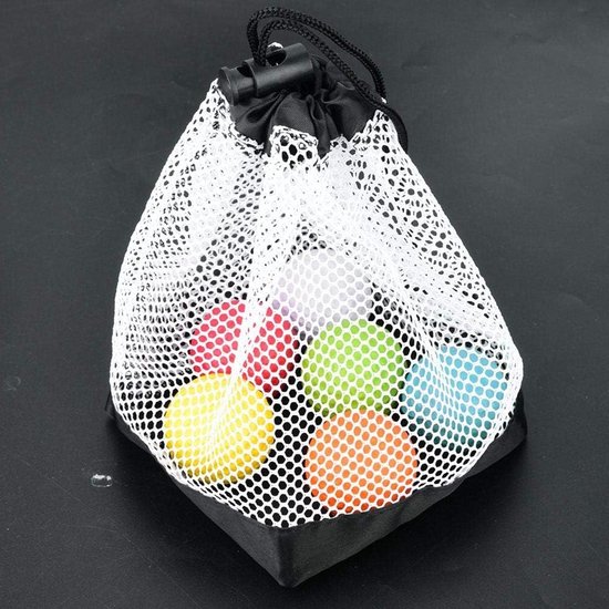 36 Golfballen Opbergnet, Nylon Mesh Trekkoord Pouch voor Golfaccessoires en Sportuitrusting, Ideaal voor Buitenactiviteiten van Merkloos — afbeelding 3