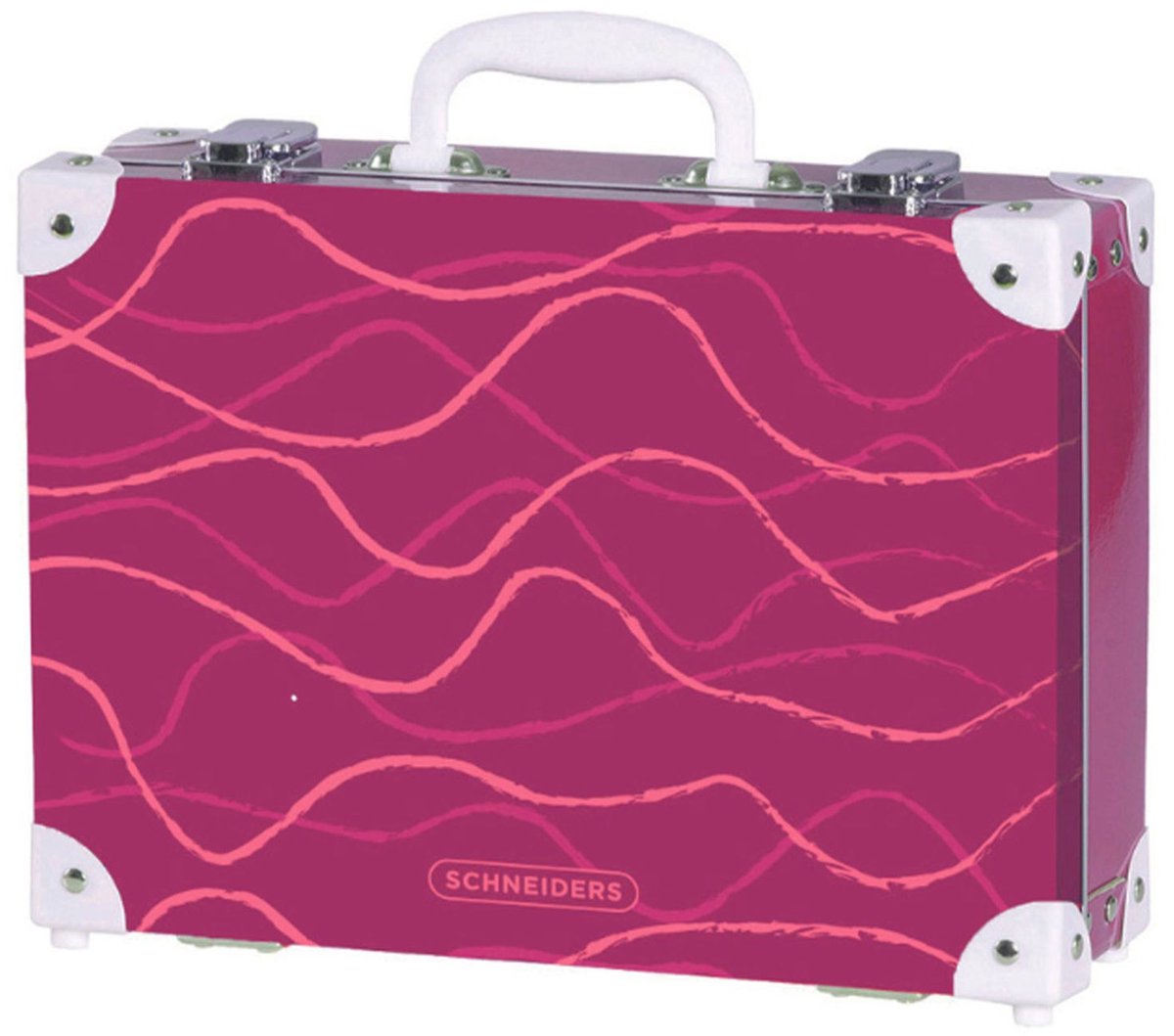 Schneiders schooltas accessoires Case Cute Vibes (rood)paars