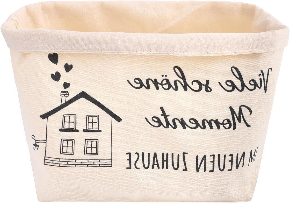 Broodmand voor een nieuw huis, perfect cadeau voor verhuizing en ideale accessoire voor thuisbakkerij