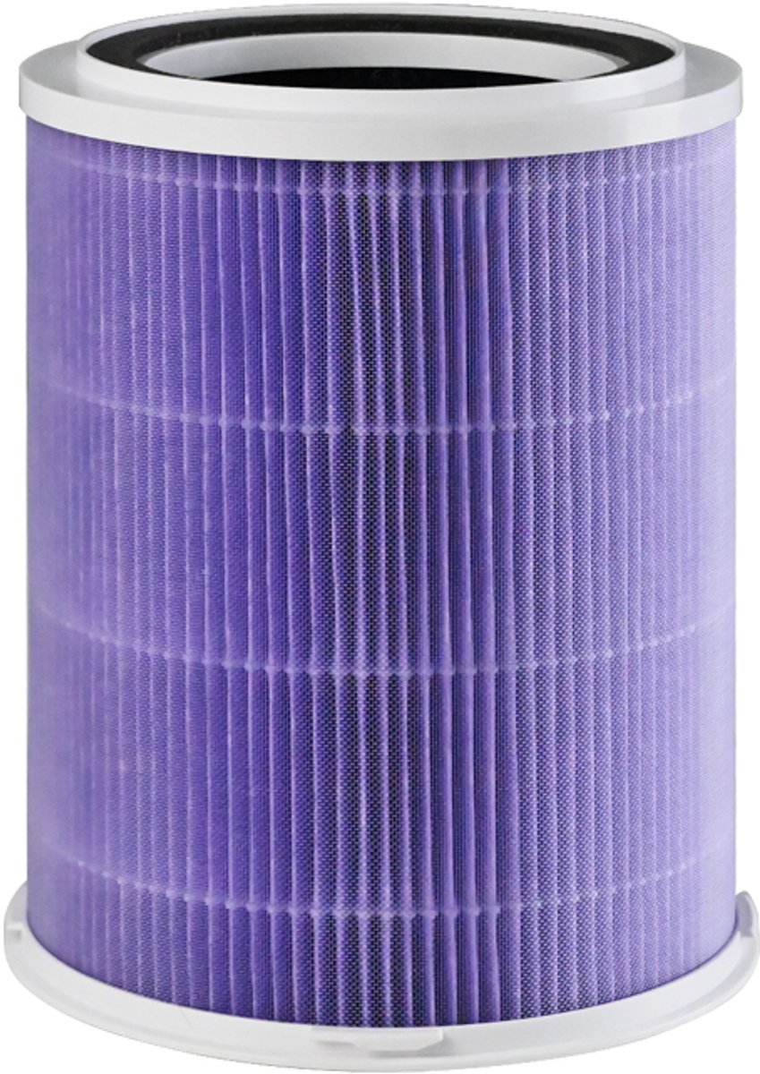 Glowstride 2-in-1 luchtreiniger - huisallergieën en huisdierenhaar - rokers in de slaapkamer - H13 True HEPA - luchtbevochtiger - air purifier - filter, wit — afbeelding 2