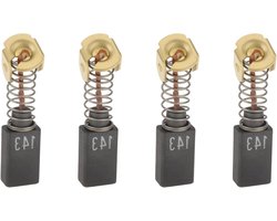 2 Paar Koolborstels 2609120149 5x8x12.7mm Geschikt voor Bosch GKF 600 GMR 1 GMR 550 en Andere Routers