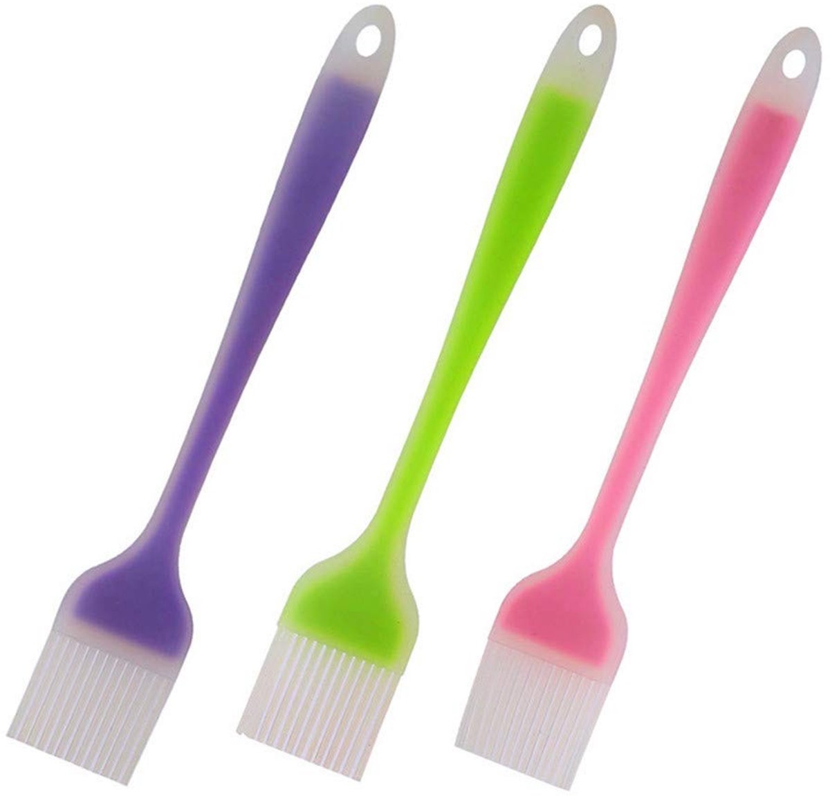 ONF3 - Baking Brushes - Silicone Baking Borstels - Ergonomisch Design - Set van 3 - Ideaal voor Koken - Vaatwasserbestendig - Veilig en D...