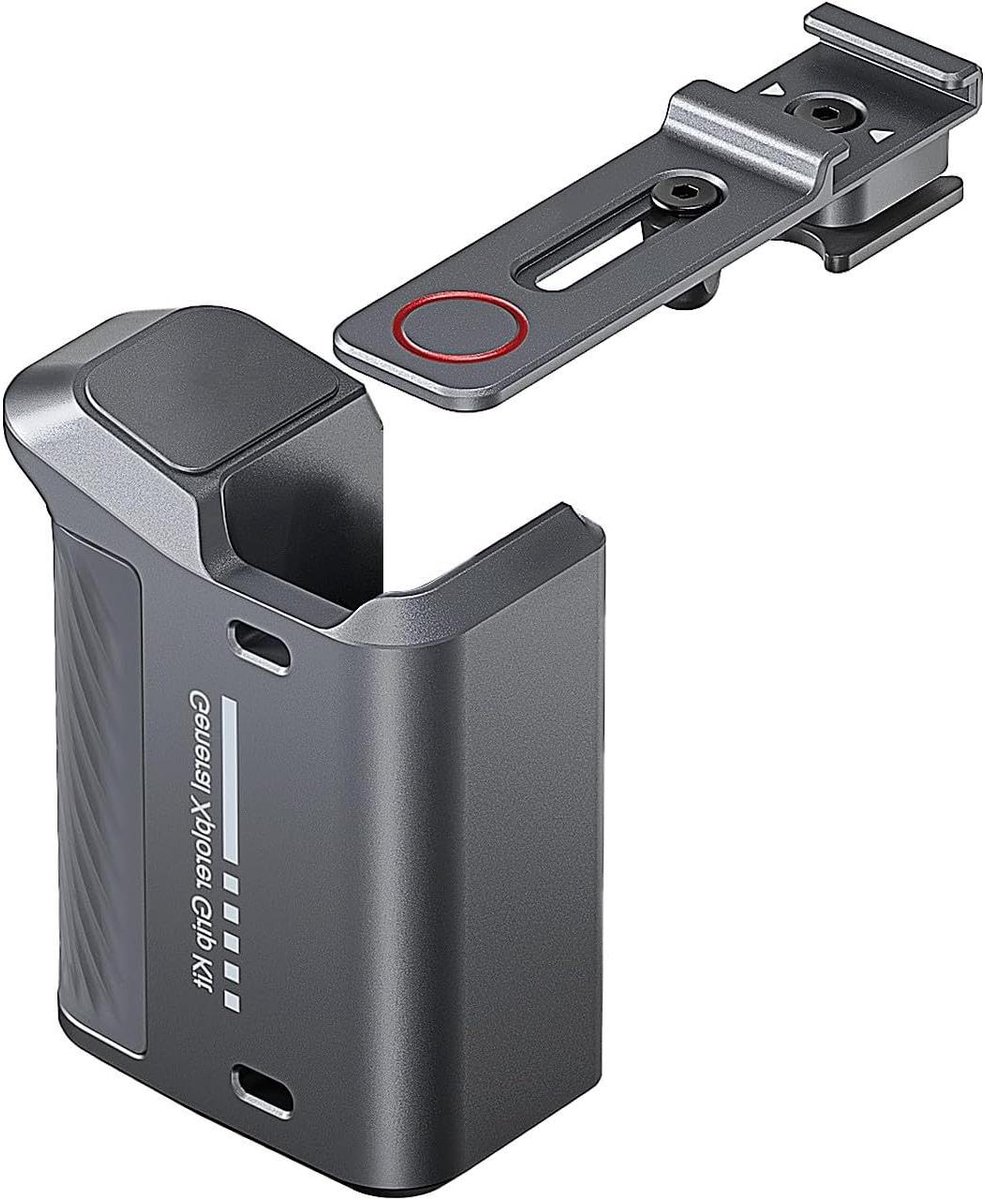 Camera Handvat Set - Afneembare Grip - Stabiele Fotografie - Ergonomisch Ontwerp - Niet Gespecificeerd - Zwart
