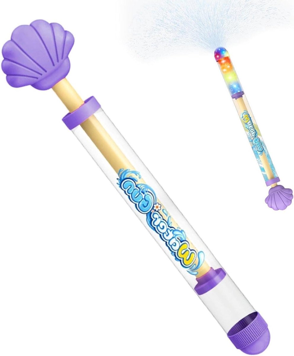 Watersproeier Interactief - Zomerspeelgoed Buiten - Buiten Spelen - Lichtgevende Effecten - 36 cm Lengte - Paars
