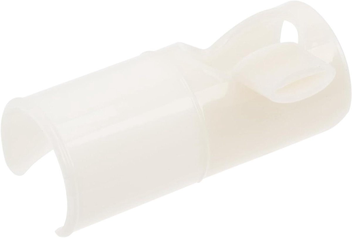 Oefenmondstuk Fluit - Mondstuk Houtblaas - Muziek Oefenen - Gladde Afwerking - 6 x 2.5 cm - Wit