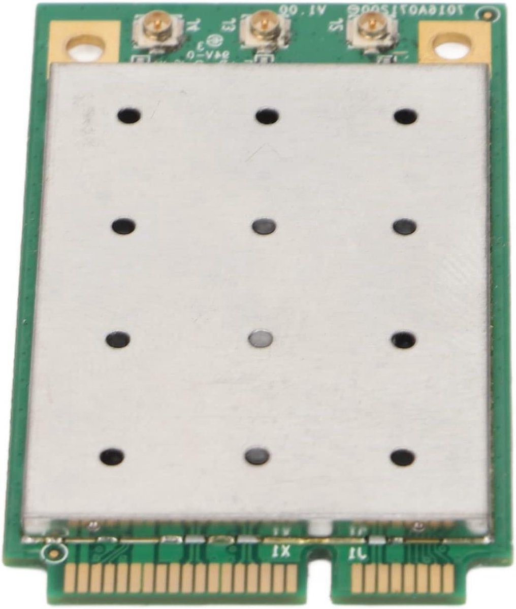 Netwerkkaart - Wifi kaart - Sneller Internet - 1300 Mbps Snelheid - Mini PCIE - Groen
