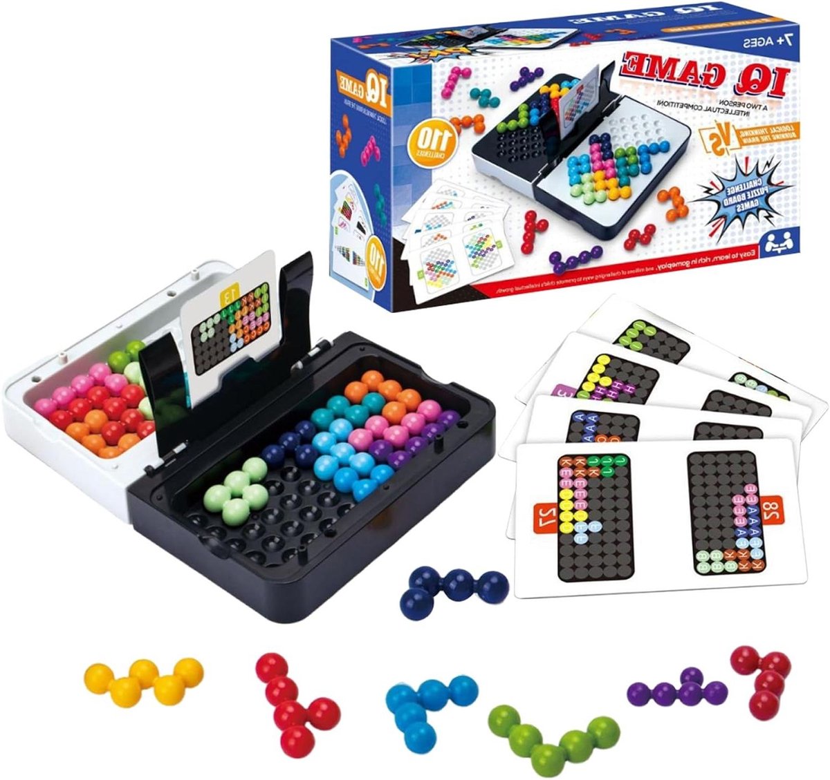 Puzzelspellen - Logisch Speelgoed - Hersenen Trainen - 110 Uitdagingen - 16.5 x 6.4 cm - Niet gespecificeerd