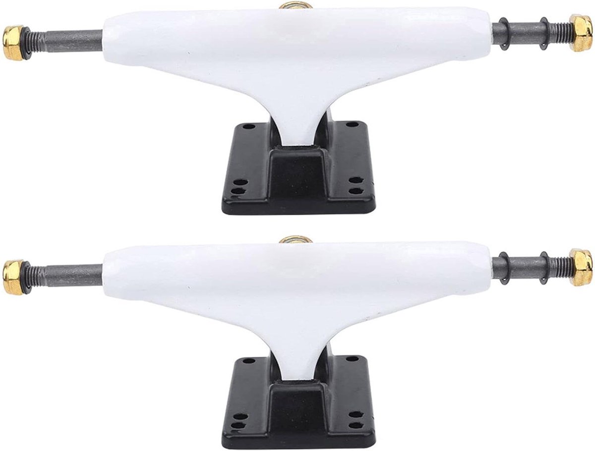 Skateboard Trucks Wielbeugels Set Buitensporten Geïntegreerd Ontwerp 2 Stuks