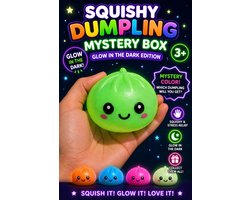 Squishy dumpling mystery box glow in the dark viral fidget toy - Anti-stress Knijpspeelgoed