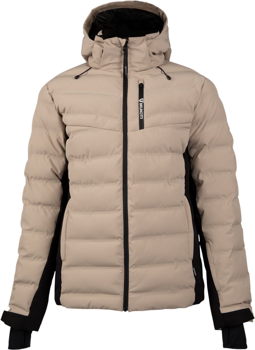 Brunotti Sanclair Heren Ski Jas Fungi Beige