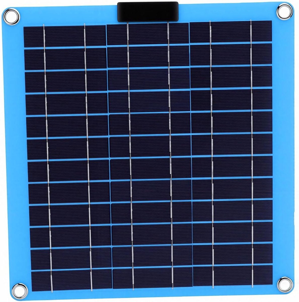 Draagbaar Zonnepaneel - PV Module - Off-grid Opladen - Dubbele USB Poorten - 40W - Zwart