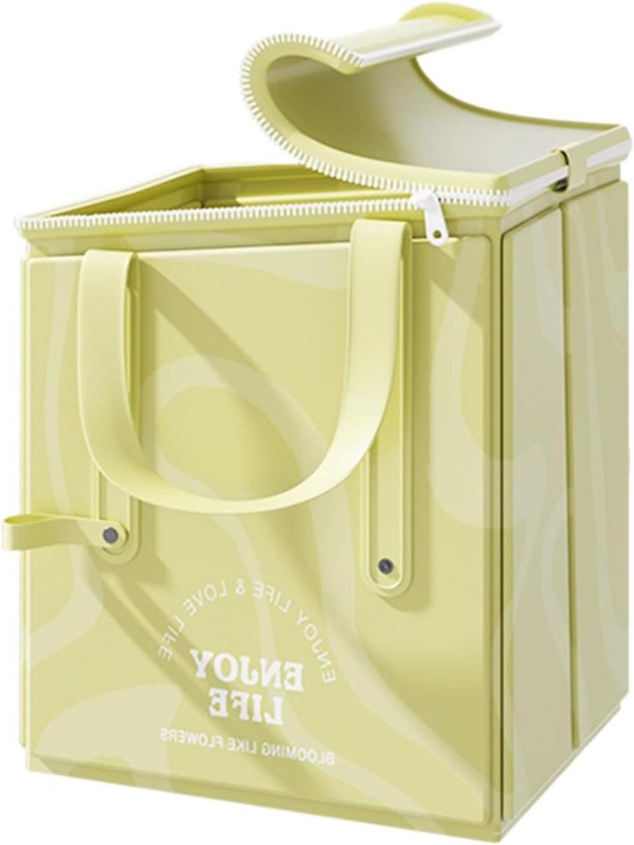 Voetenbad Emmer - Opvouwbaar Badje - Voetverzorging Thuis - Warmtebehoud Ontwerp - 34 cm Lengte - Groen