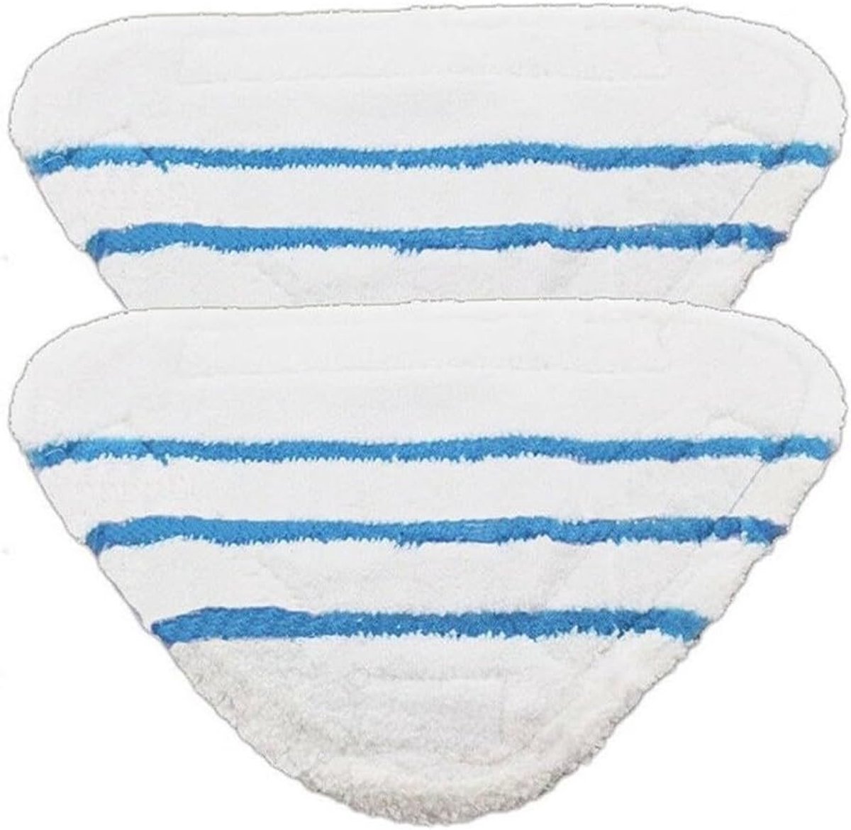 Microvezel Dweilpads - Herbruikbare Pads - Stoomreinigen Vloeren - Dikke Absorberende Stof - Machinewasbaar - Grijs