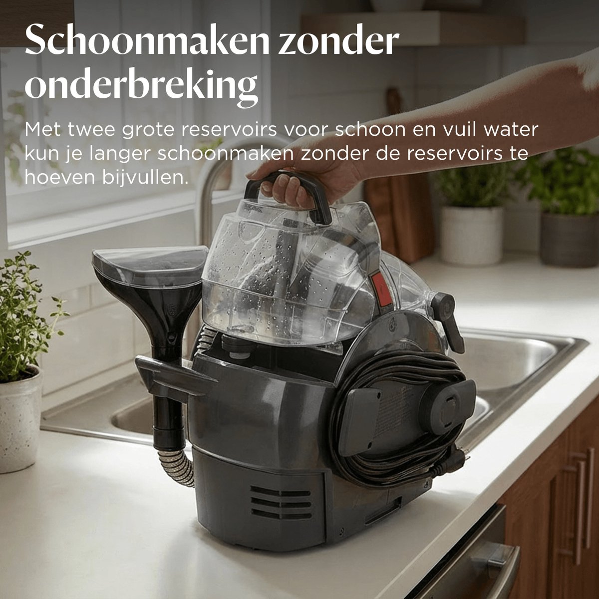 BISSELL SpotClean Auto Pro Select Draagbare Vlekkenreiniger - 3730N thumbnail 3