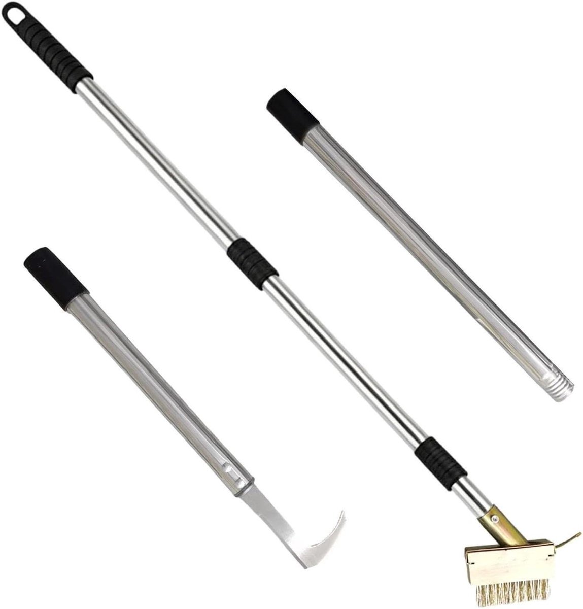 Voegenwieder Gereedschap - Onkruidverwijderaar - Terras Onderhoud - Comfortabele Handgreep - 44 cm Lengte - Grijs