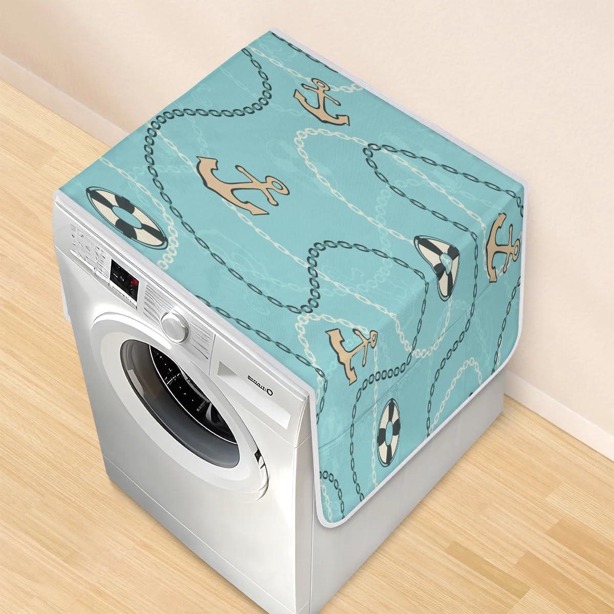 Wasmachine Drogerhoes Apparaatbeschermer Apparaten Beschermen Met Opbergzakken 117 x 485 cm Ankers Reddingsboei