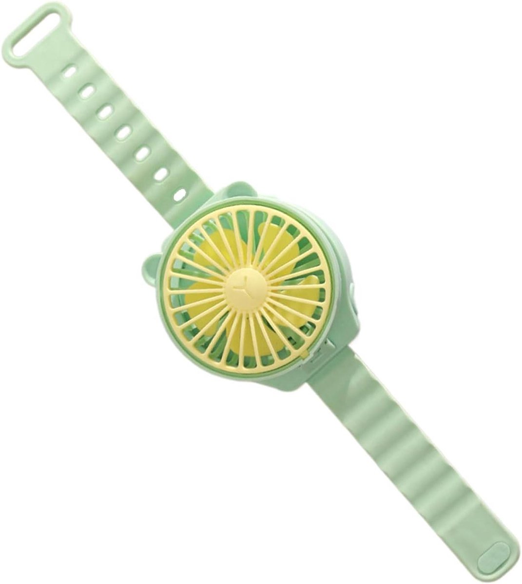 Draagbare Ventilator - Mini Koeler - Persoonlijke Koeling - Handsfree Polsmodel - N.v.t. - Groen