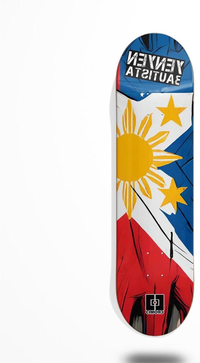 Skateboard Dek Houten Plank Straat Skate Duurzaam Hout 8.25 Inch Meerkleurig