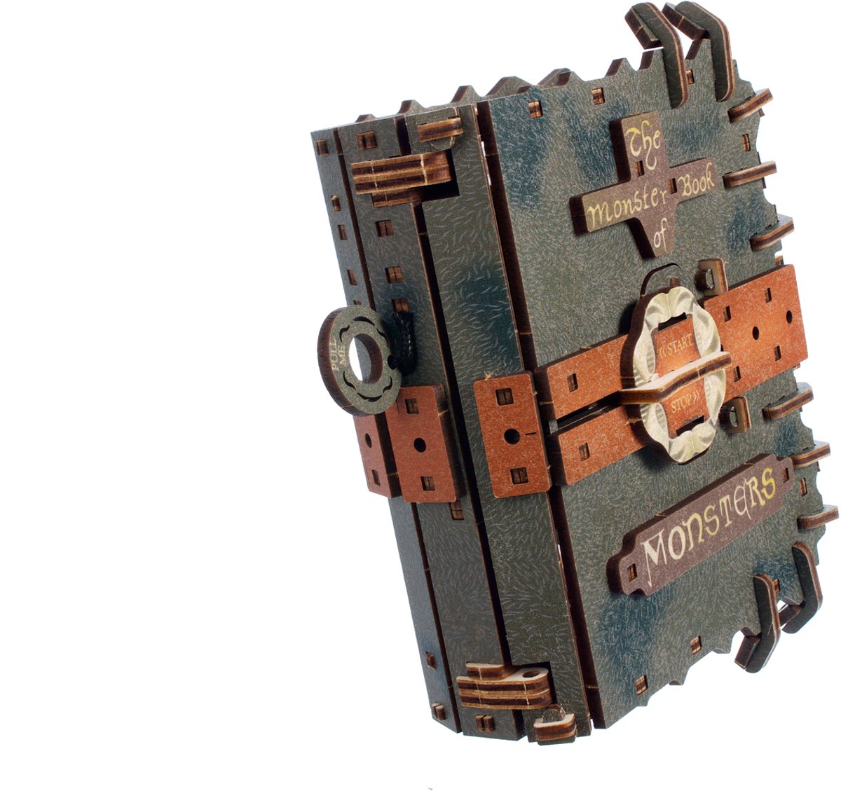 UGEARS 3D Modelbouw - The Monster Book Of Monsters™ - Harry Potter™ - Mechanisch Bouwpakket Hout - Educatief Speelgoed — afbeelding 12