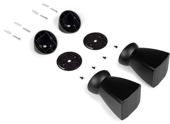 Power Dynamics complete geluidsinstallatie - 16 mini speakers voor winkel of kantoor - 100V - Zwart van Merkloos — afbeelding 5