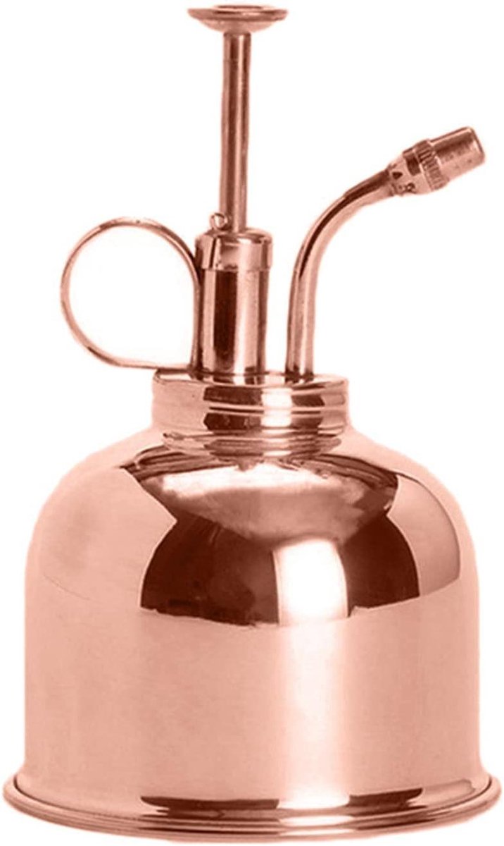 Vintage Gieter - Waterfles Spray - Planten Verzorgen - Roestvrij staal - 1 liter - Rose Gold