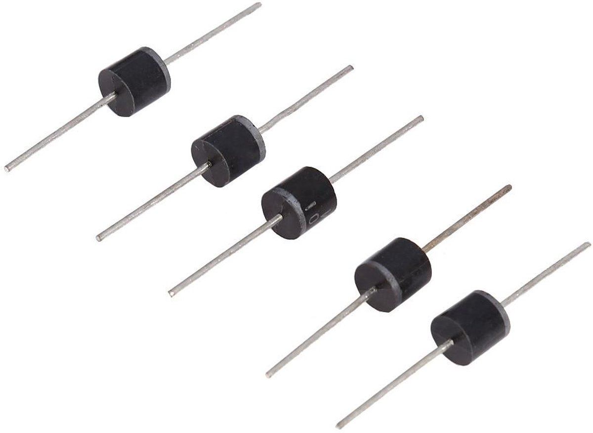 Gelijkrichter Diodes - Elektronische Componenten - Schakelen en Isoleren - Hoge Stroomcapaciteit - 50 Stuks - Niet Van Toepassing