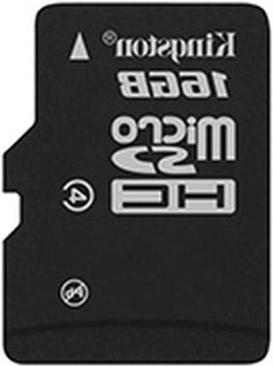 Geheugenkaart - Micro SDHC - Opslag Uitbreiden - Waterdicht Schokbestendig - 16 GB - Zwart