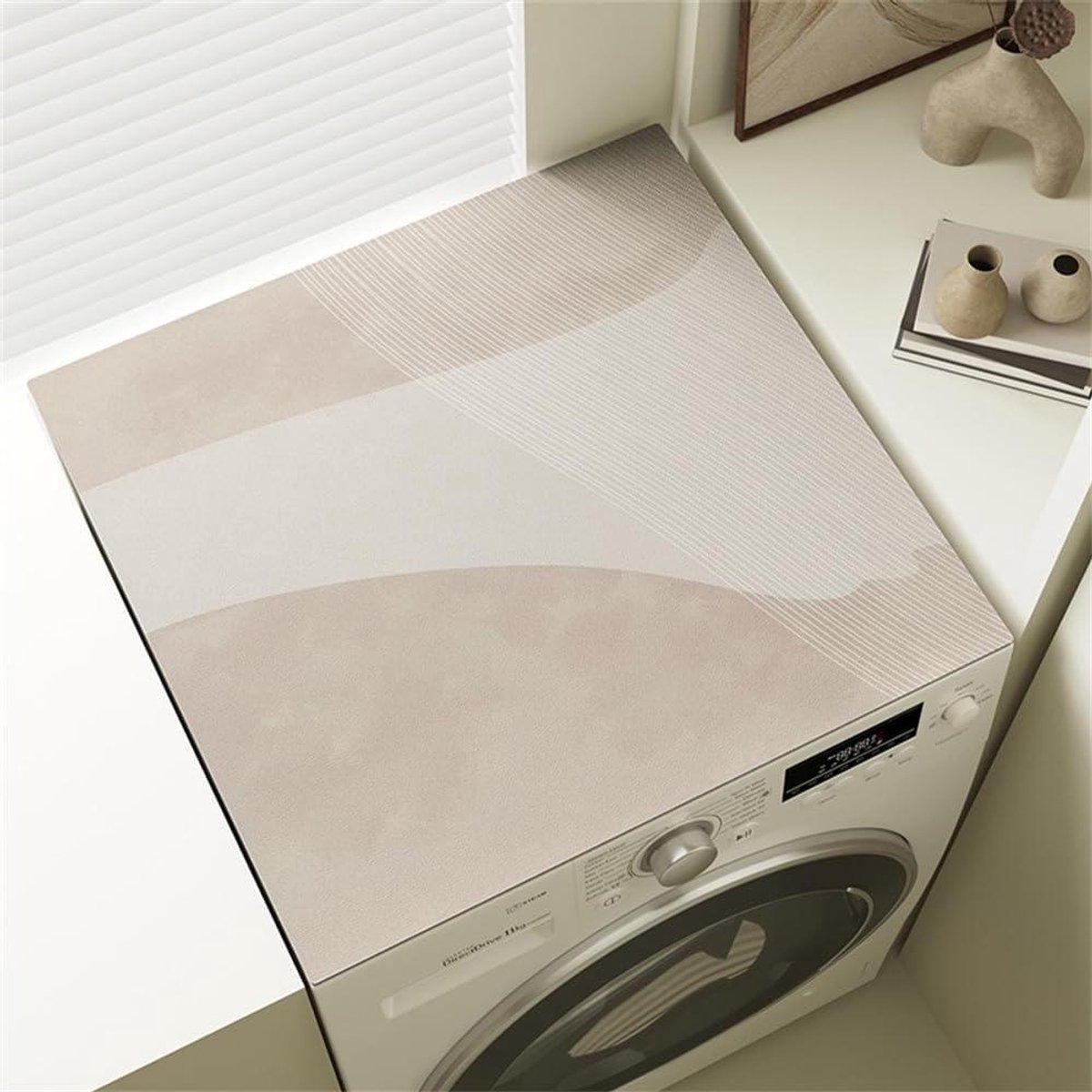Wasmachine Droger Mat - Apparaat Beschermer - Apparaten Beschermen - Super Absorberend - 60 x 60 cm - Stijl 8