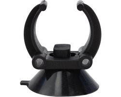 Aquarium Heater Zuignappen - Verwarmer Clips - Aquarium Onderhoud - Met Bevestigingsclip - 3.4 cm Diameter - Zwart
