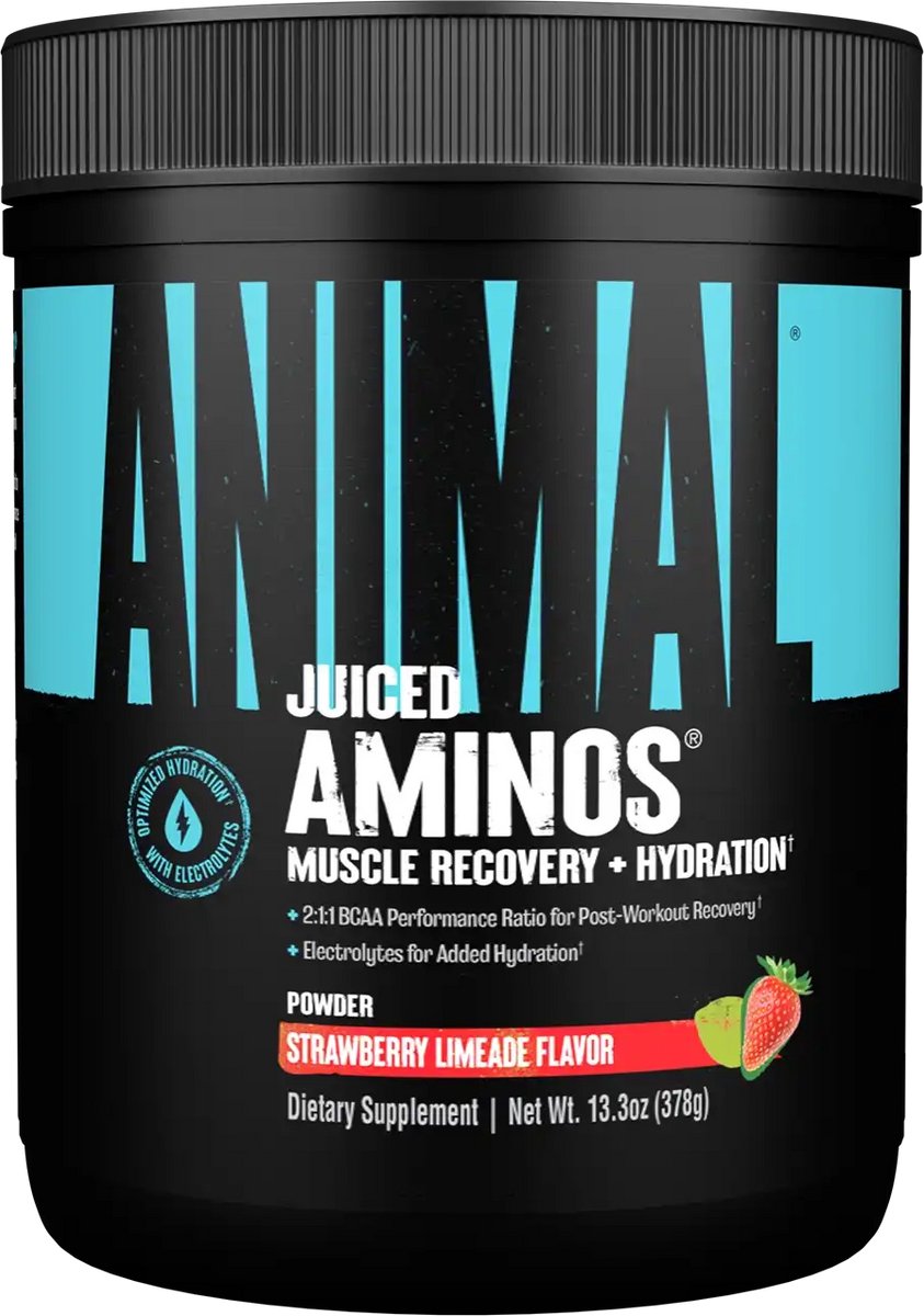 Universal Nutrition Animal Juiced Aminos (30 serv) Strawberry Limeade - Aminozuren - EAA