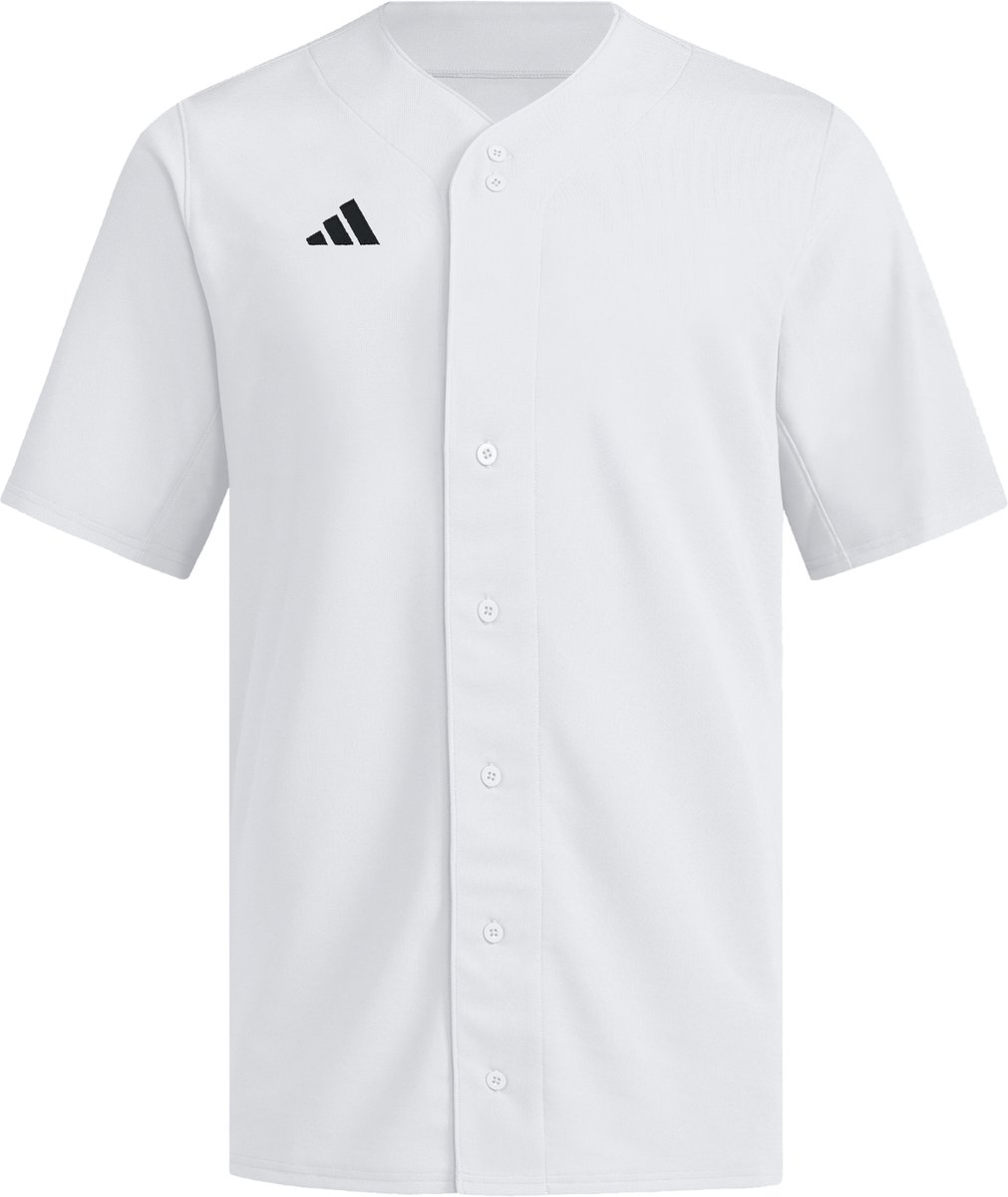 Adidas Performance Impact Full Button Shirt - Heren - Wit