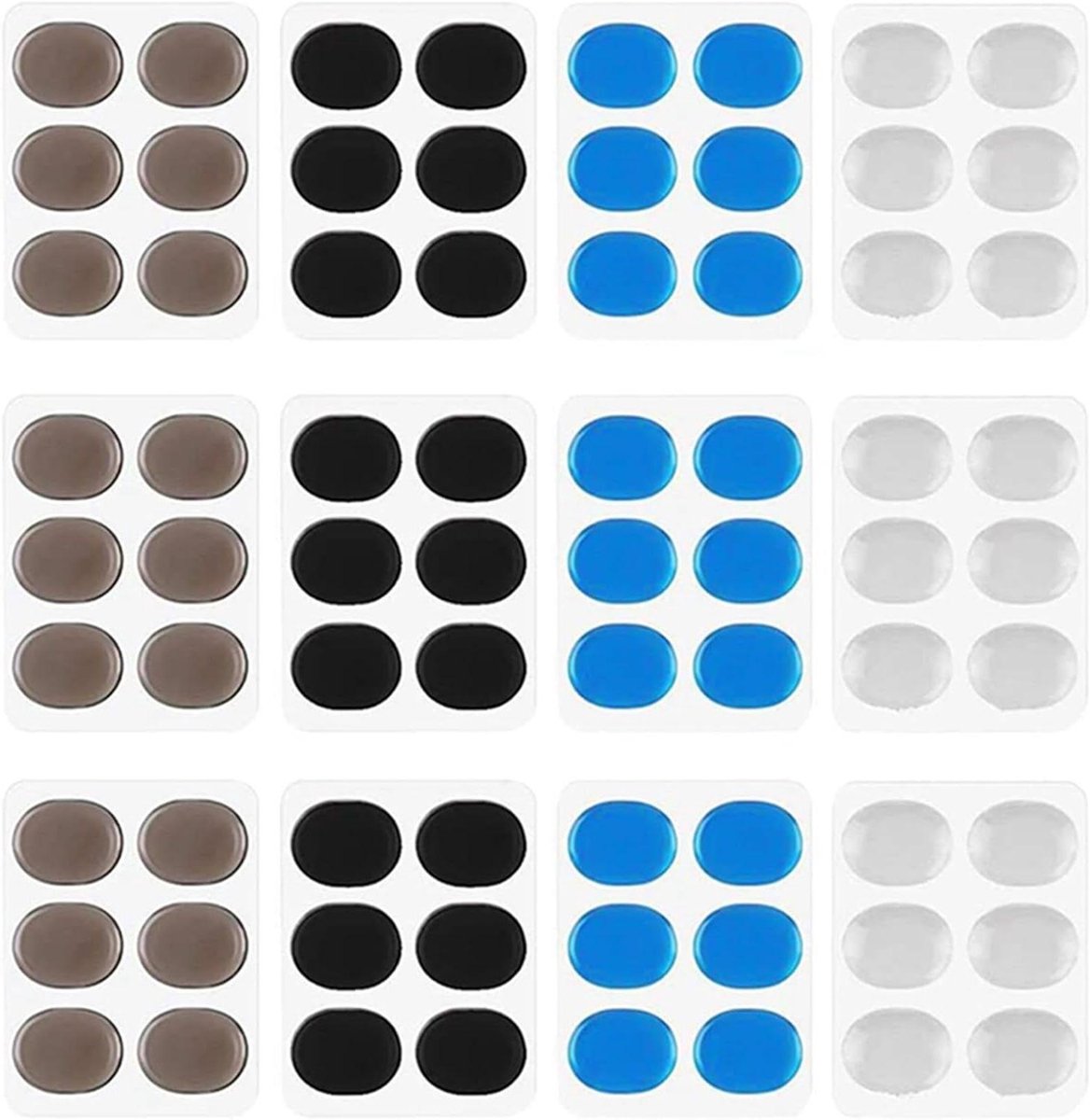 Drum Demper Pads - Drum Gel Pads - Volume Verminderen - Zonder Toon Verlies - 72 stuks