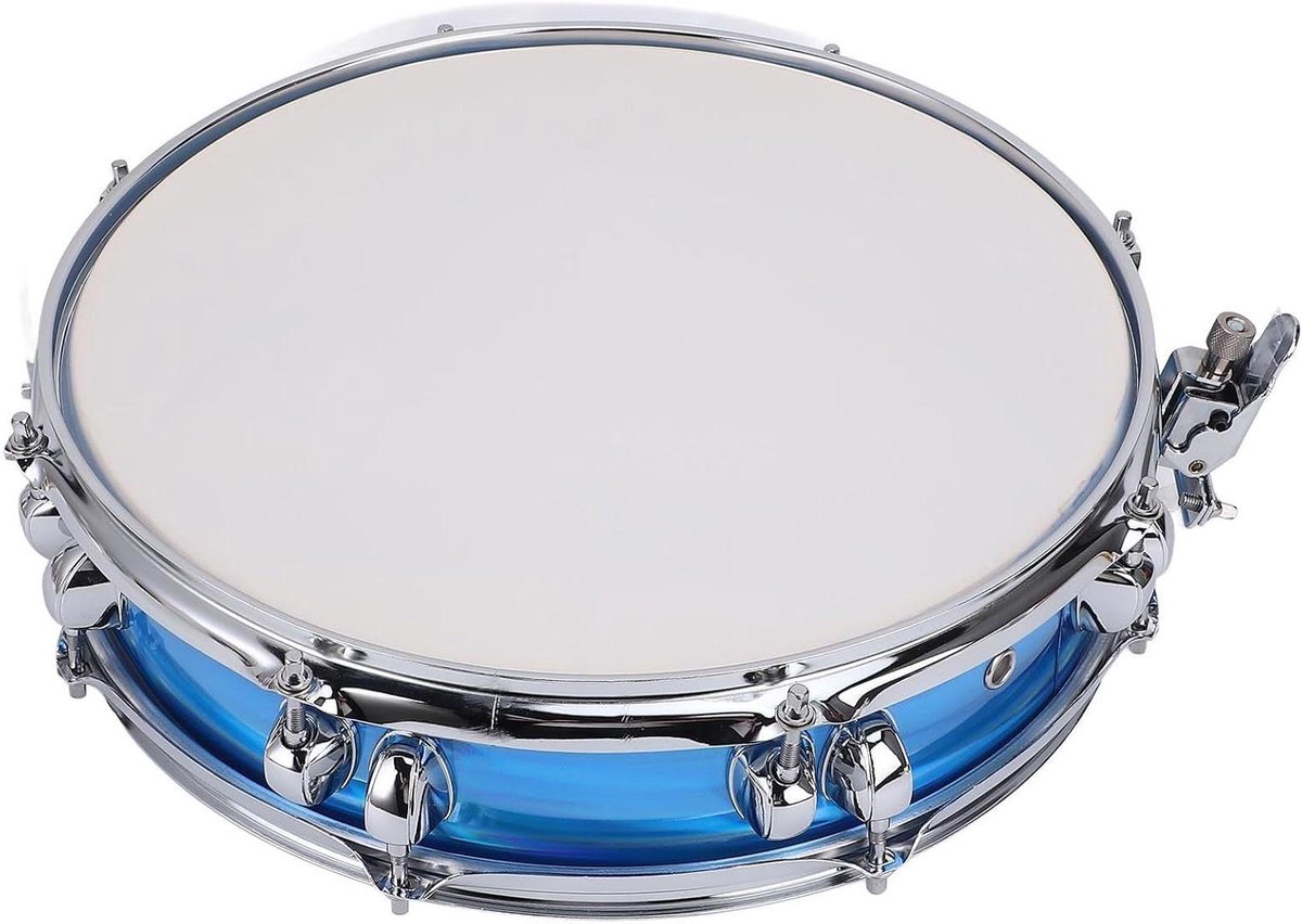 Studenten Snaredrum - Oefen Drum - Muziek Maken - 10-Oors Stabiliteit - 14 Inch - Blauw