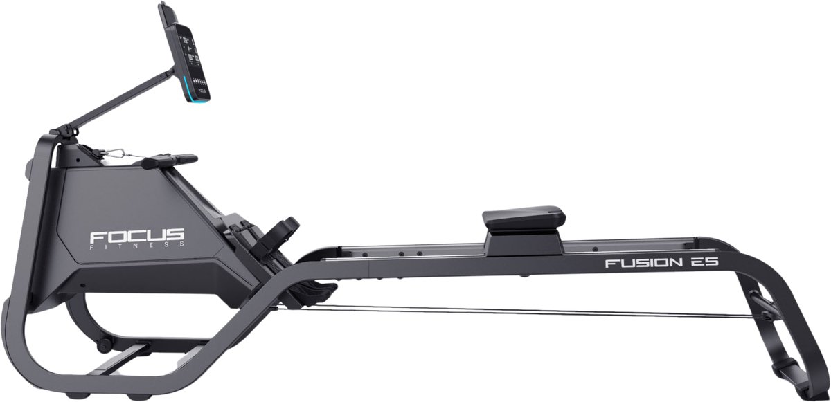 Focus Fitness Fusion E5 – Roeitrainer – Magnetisch – 5 niveaus – Rubberhout