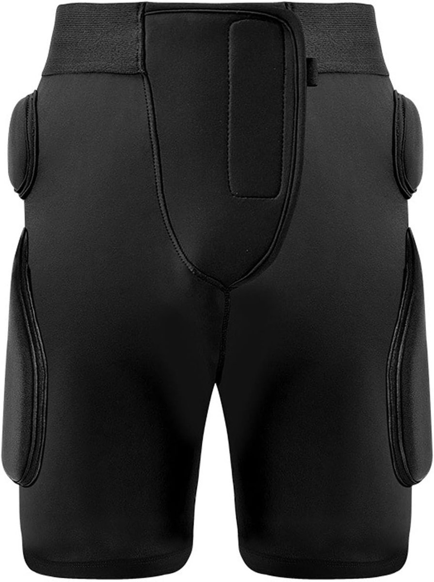 Verstevigende Padded Shorts met 3D 3-Lagen Bescherming voor Heupen en Billen, Ideaal voor Snowboarden, Skaten en Skiën