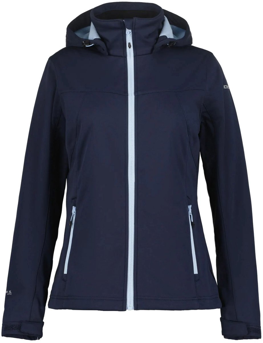 Icepeak Boise Softshell Dames Blauw